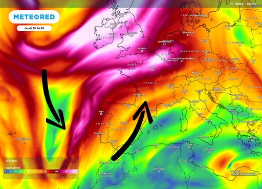 M&eacute;t&eacute;o en France : le courant-jet polaire va &agrave; nouveau onduler &agrave; partir du 30 juillet, voici ses impacts sur la chaleur