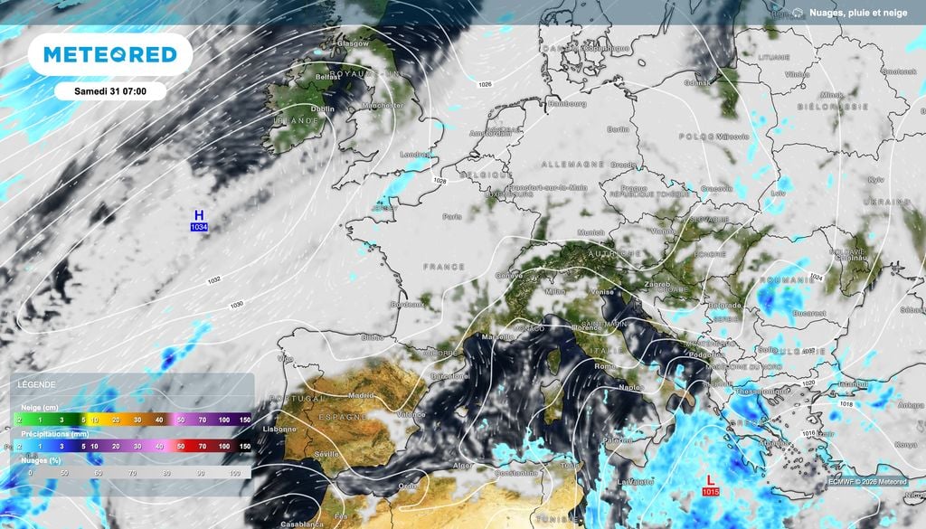 Un anticyclone pour la fin de mois d'octobre et début novembre sur l'hexagone. Un anticyclone pour la fin de mois d'octobre et début novembre sur l'hexagone.