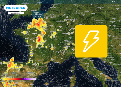 M&eacute;t&eacute;o en France : le risque d&rsquo;orages confirm&eacute; dans les prochains jours, d&eacute;couvrez si votre r&eacute;gion est concern&eacute;e