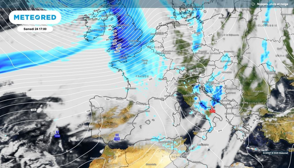 Une nouvelle perturbation nous concernera demain samedi. Une nouvelle perturbation nous concernera demain samedi.