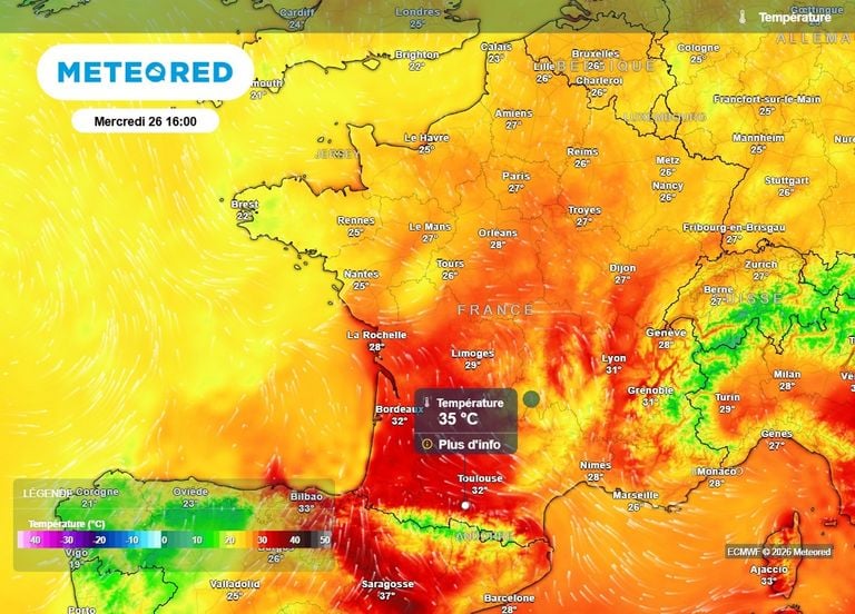 M&eacute;t&eacute;o en France : un nouveau pic de chaleur attendu ce mercredi