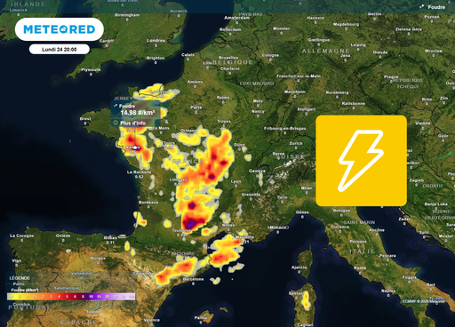 M&eacute;t&eacute;o en France : vers une goutte froide tr&egrave;s pluvieuse et orageuse, d&eacute;couvrez les r&eacute;gions concern&eacute;es