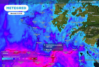 M&eacute;t&eacute;o : encore des poussi&egrave;res d&eacute;sertiques demain et des pluies localement fortes ! Vigilance jaune de M&eacute;t&eacute;o-France !