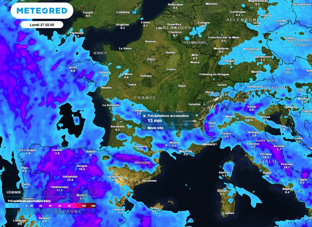 Jusqu'en début de semaine prochaine, les précipitations seront rares. Est-ce un avant goût pour la saison estivale ?
