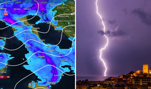 Maltempo, non finisce qui: tra venerd&igrave; 15 e sabato 16 nuovo peggioramento con temporali e grandine, fino a 80 mm