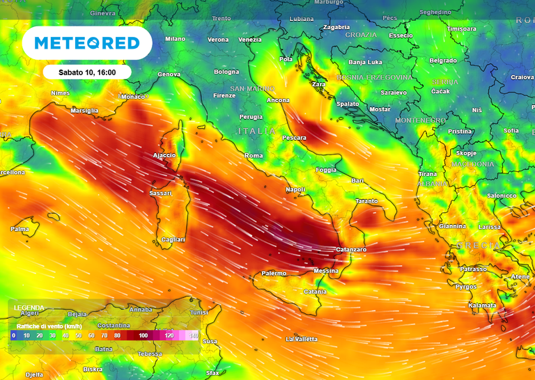 Ultim'ora Meteo, nuovo peggioramento da venerd&igrave; 9: ciclone atlantico sull'Italia con vento forte, temporali e mareggiate