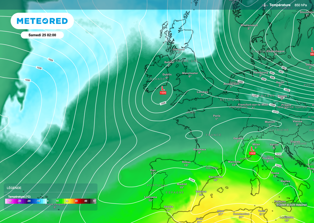 L'air frais voire froid arrivera d'ici le courant de votre prochain week-end. L'air frais voire froid arrivera d'ici le courant de votre prochain week-end.