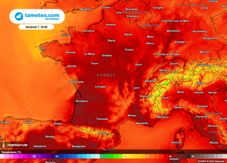 Météo : forte hausse des températures entre jeudi et vendredi ! Quelles régions concernées par les fortes chaleurs ?