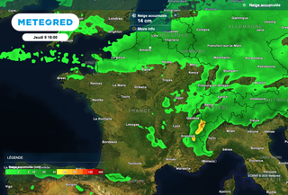 Météo-France alerte sur les nouvelles chutes de neige en France ! Quels sont les départements en vigilance orange ?