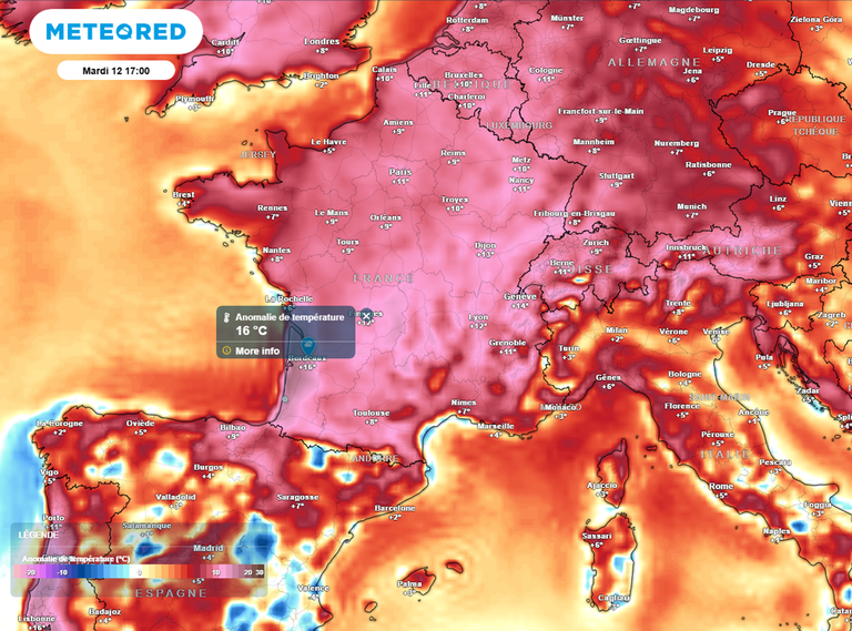 Météo France : « Cette masse d'air chaud est l'une des plus intenses jamais enregistrées », selon nos experts
