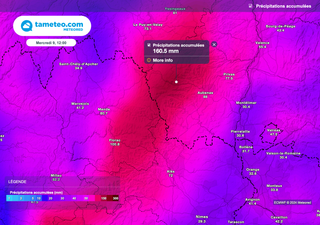 Météo-France place 3 départements en vigilance orange : fortes pluies orageuses sur la Lozère, le Gard et l'Ardèche ! 