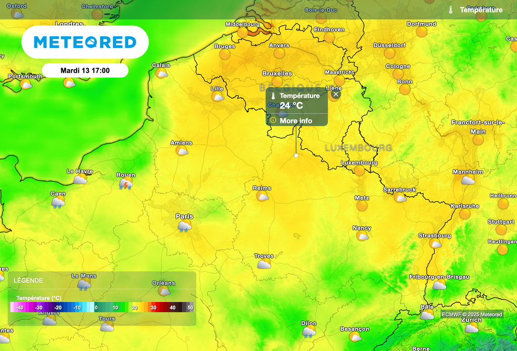 Ambiance estivale dans le nord-est de la France cet après-midi. Ambiance estivale dans le nord-est de la France cet après-midi.