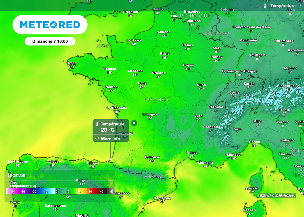 Très grande douceur demain après-midi sur toute la France ! Très grande douceur demain après-midi sur toute la France !