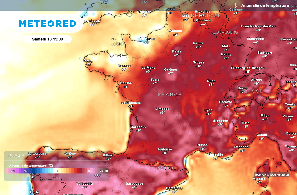 Températures encore très douces samedi après-midi !