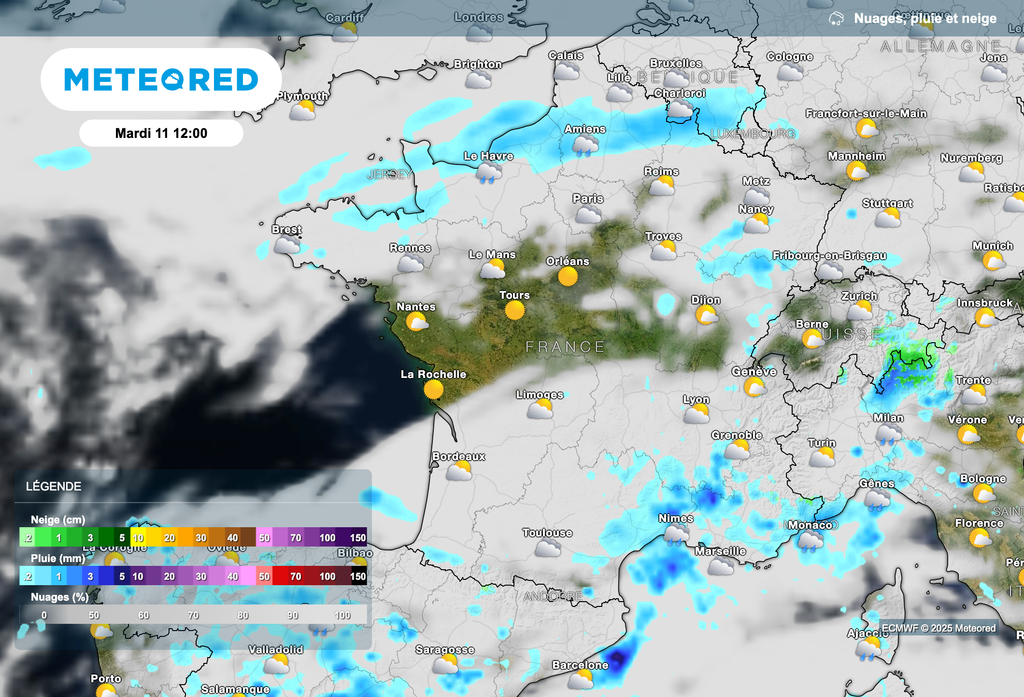 Météo très agitée dans le sud-est de la France. Météo très agitée dans le sud-est de la France.