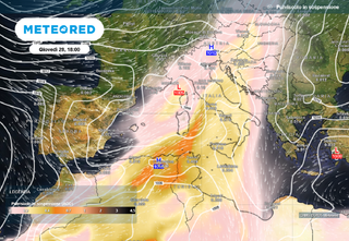 Tra oggi e venerdì una lingua di polvere sahariana cambierà il colore del cielo in queste aree dell'Italia