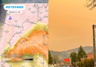 Meteo: grande nuvola di polvere sahariana verso l'Italia, lunedì 13 invaderà tutto il Paese