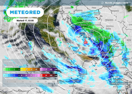 Meteo, il Centro-Sud si deve preparare a un marted&igrave; di forte maltempo: temporali, venti oltre 100 km/h e mareggiate