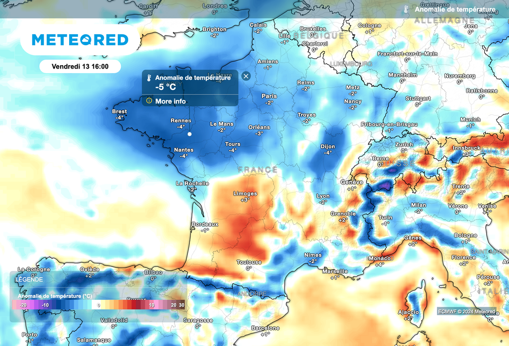 Froid vendredi après-midi et températures dignes d'un mois de janvier. Froid vendredi après-midi et températures dignes d'un mois de janvier.