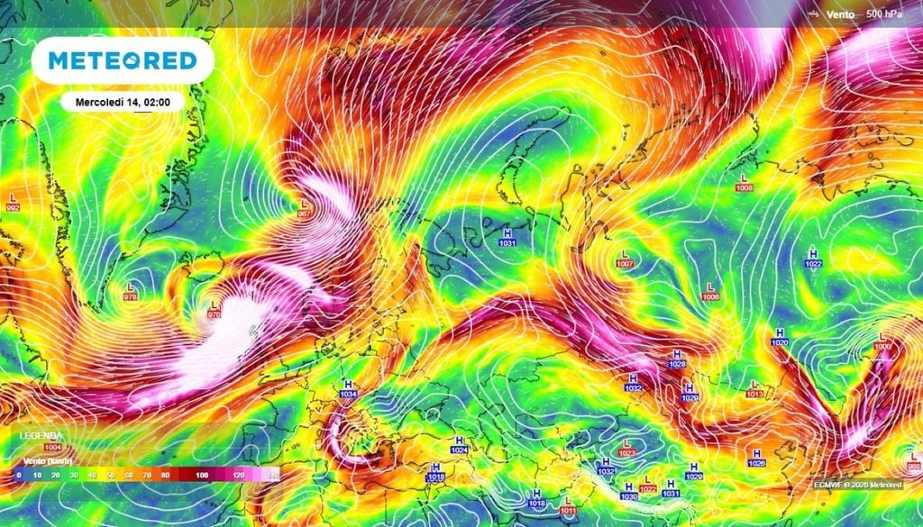 Onde di Rossby. Le onde di Rossby sono grandi ondulazioni planetarie che si formano nella corrente a getto a causa della rotazione terrestre e dei gradienti di temperatura tra poli ed equatore. In condizioni normali queste onde si propagano da ovest verso est, modulando l’arrivo delle perturbazioni.