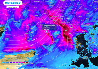 Meteo Italia - Piogge diffuse e neve a bassa quota imminente: queste 7 regioni del Nord e del Centro le più colpite