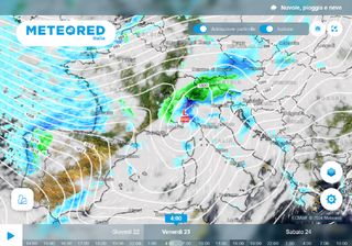 Il meteo in Italia questa settimana: in arrivo un deciso e radicale cambiamento del tempo, tornano pioggia e neve