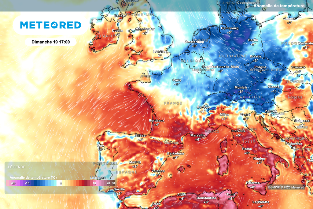 Très nette baisse des températures attendue ce week-end en France ! Très nette baisse des températures attendue ce week-end en France !