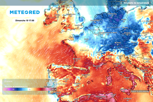 M&eacute;t&eacute;o : &laquo; l'air frais venu d'Islande arrive en France &raquo;. Les temp&eacute;ratures vont chuter brutalement ce dimanche
