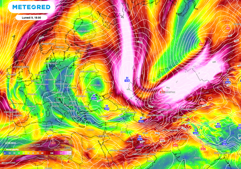 Cambiamenti nelle previsioni meteo per la prossima settimana: tanta pioggia questa data secondo il modello europeo