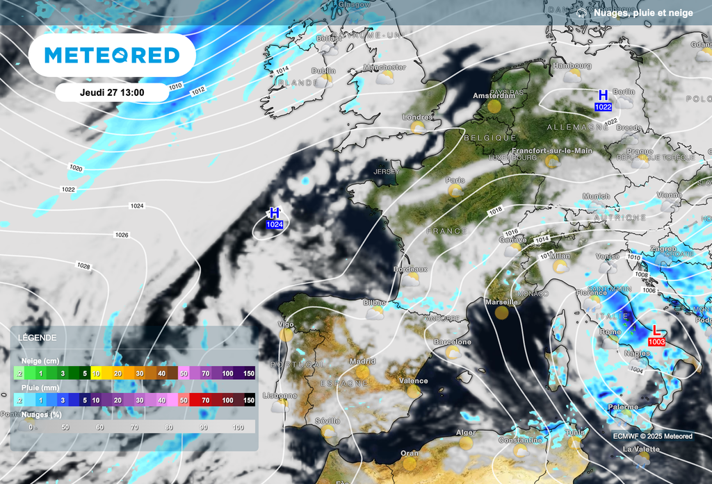 Belle journée ensoleillée ce jeudi sur le nord de la France.