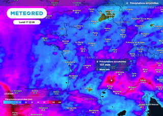Météo : la dépression Claudia finira par toucher la France à partir de demain. Un brusque changement de temps est en vue