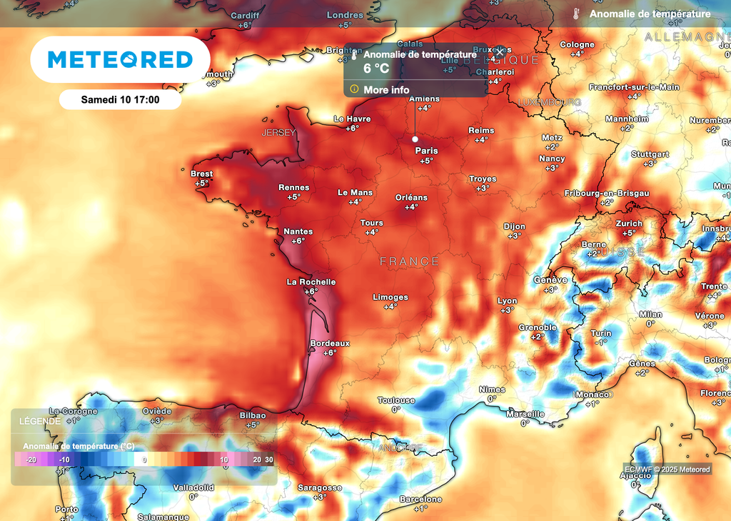 Températures à nouveau printanières attendues ce week-end sur une grande partie de la France.