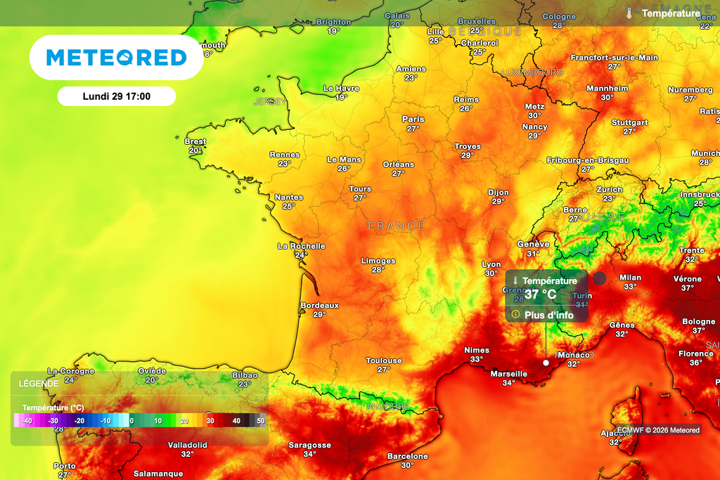 Les températures restent très élevées ce lundi en Provence.
