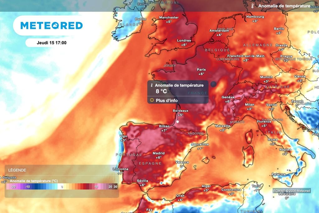 Une douceur à nouveau exceptionnelle attendue cette semaine en France !