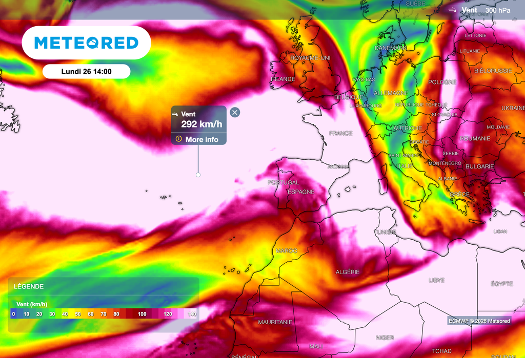 Le courant-jet polaire va provoquer des conditions météo très perturbées la semaine prochaine au-dessus de la France ! Le courant-jet polaire va provoquer des conditions météo très perturbées la semaine prochaine au-dessus de la France !