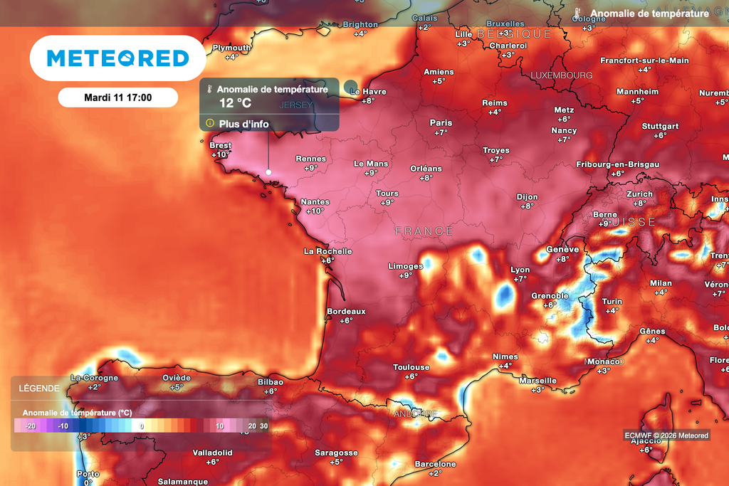 La canicule gagne du terrain ce mardi midi. La canicule gagne du terrain ce mardi midi.