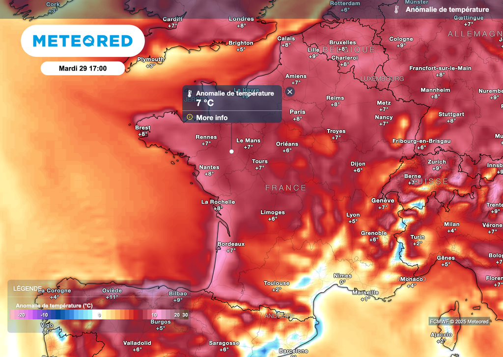 Forte hausse des températures la semaine prochaine ! Forte hausse des températures la semaine prochaine !