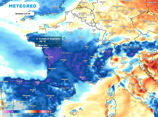M&eacute;t&eacute;o : le froid va-t-il encore s'accentuer cette semaine en France ? O&ugrave; va-t-il faire le plus froid ?