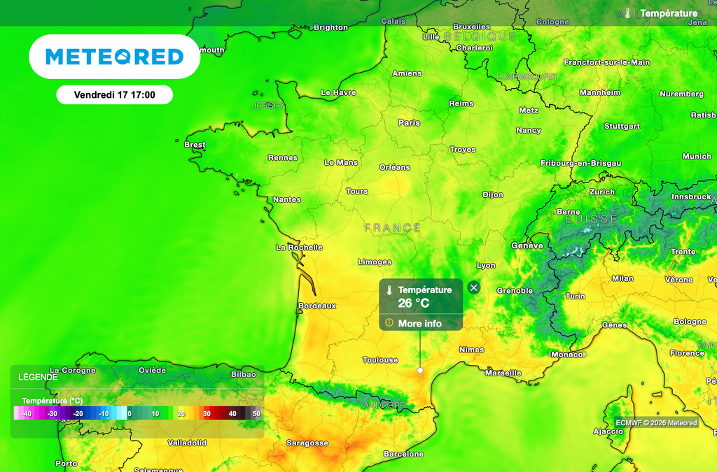 Belle douceur printanière sur toute la France en fin de semaine !