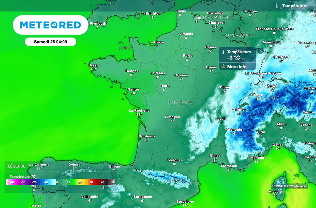 Encore de fréquentes gelées ce samedi matin.