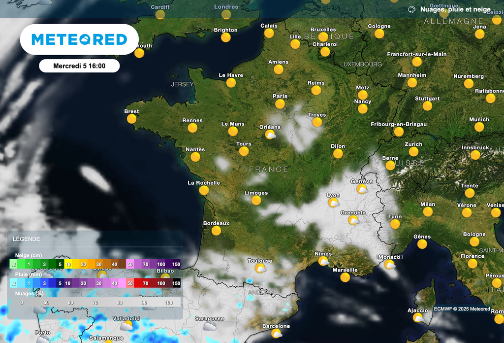 Soleil souvent généreux ce mercredi après-midi !