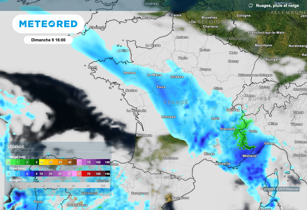 Météo maussade ce dimanche et baisse des températures !