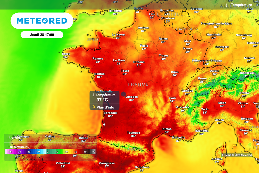 Des températures encore plus chaudes attendues dans le sud de la France entre jeudi et vendredi ! Des températures encore plus chaudes attendues dans le sud de la France entre jeudi et vendredi !