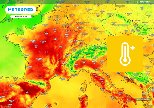 M&eacute;t&eacute;o : les experts surveillent l'anomalie thermique qui touchera la France du 15 au 22 juin