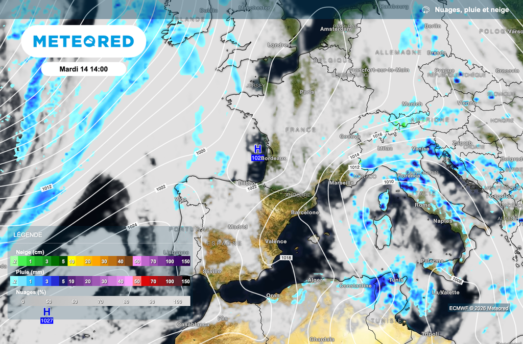 Retour des hautes pressions ce mardi.