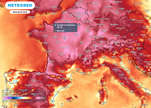 M&eacute;t&eacute;o : les temp&eacute;ratures les plus &eacute;lev&eacute;es de l'&eacute;pisode arrivent en France, jusqu'&agrave; 26&deg;C attendus !