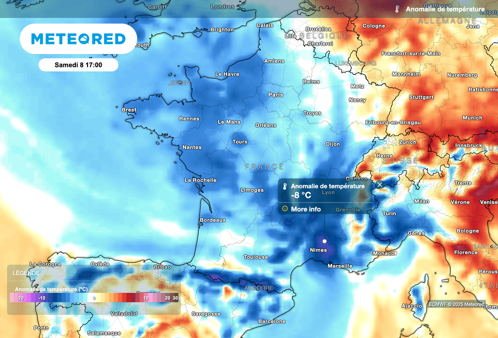 Maximales sous les normales de saison samedi sur la plupart des régions. Maximales sous les normales de saison samedi sur la plupart des régions.