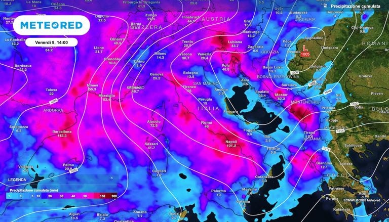 Meteo, Luca Lombroso si sbilancia: "imminente tempesta autunnale, in arrivo tanta pioggia e la prima neve sulle Alpi"