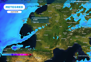 Météo : malgré l'anticyclone, nos cartes montrent l'arrivée d'un front froid. Quelles régions concernées en France ?