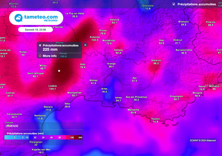 Météo : Météo-France place plusieurs départements en vigilance orange pour les fortes pluies et les inondations ! 